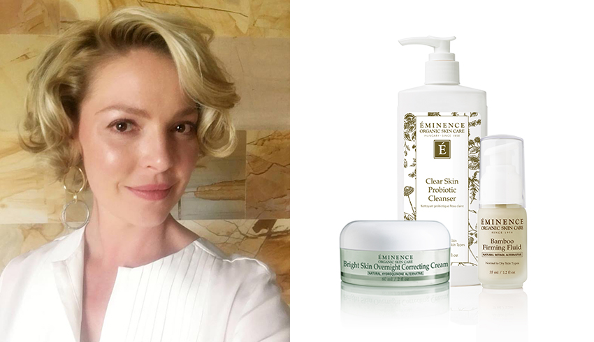 Katherine Heigl’s Eminence Organic Skin Care Routine